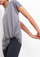 drape-knot-tee-cucumber-clothing-cooling-breathable-volcanic-mineral-technology-fabric-super-soft