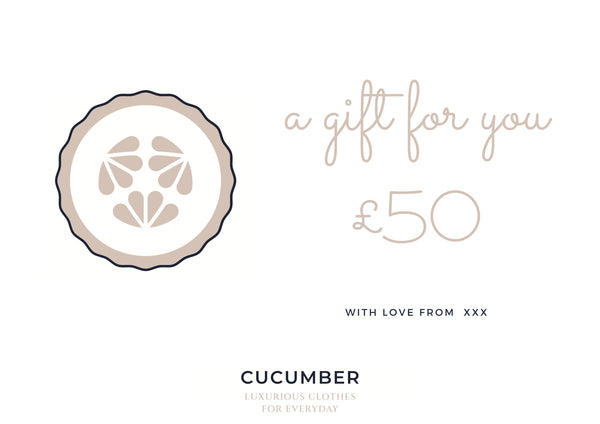 Cucumber Gift Cards