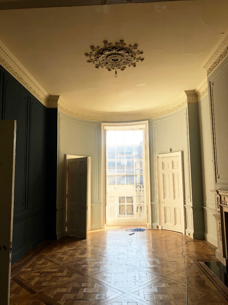 beautiful venue with ceiling rose