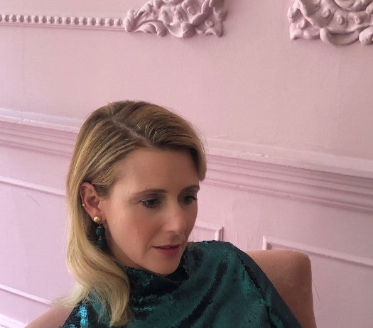 nancy from cucumber looking very glamorous