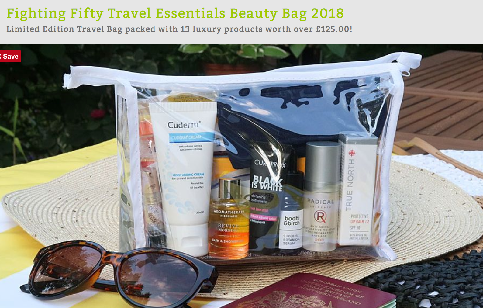 fighting fifty travel bag
