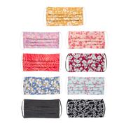 Black & White Floral Mask - breathable, reusable flyweight jersey mask. For every one bought, one will be donated.