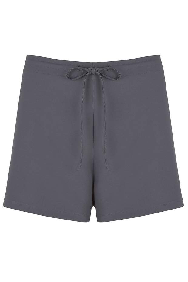 Slate Drawstring Shorts