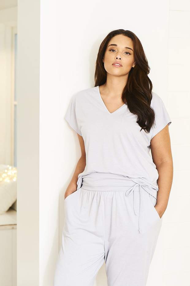 Harem Pants in Silver