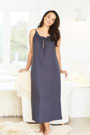 Slate Ruffle Dress