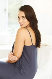 Slate Ruffle Dress