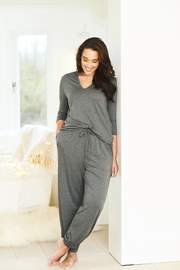 grey jersey sweatpants