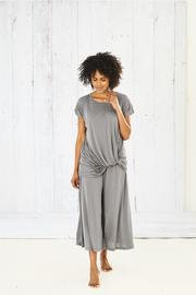 Stone Drape Knot Tee in 37.5® Technology Jersey