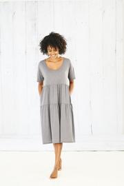 Stone Tiered Dress in 37.5® Technology Jersey