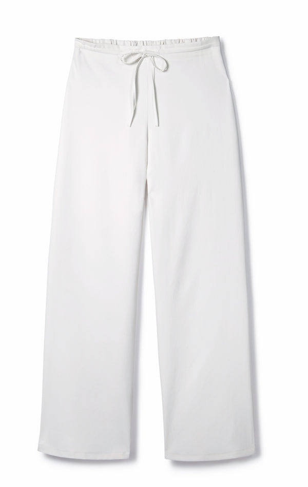 Drawstring Bottoms in Cream