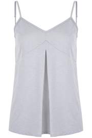 Silver Cami Top