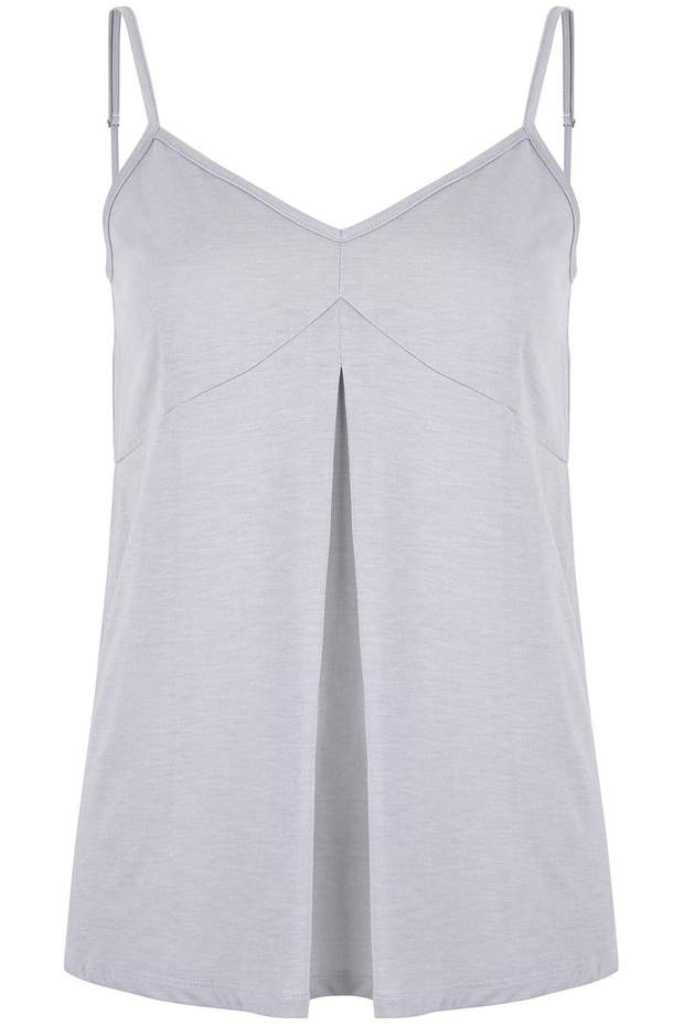 Cami Top in Silver