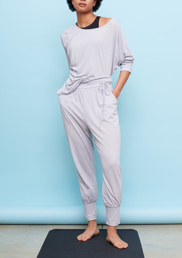 grey-sweatshirt-boat-neck-sustainable-wicking-cooling-cucumber-clothing