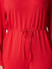 drawstring jumpsuit