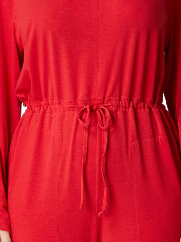 drawstring jumpsuit