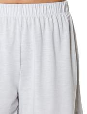 Silver Cropped PJ Bottoms