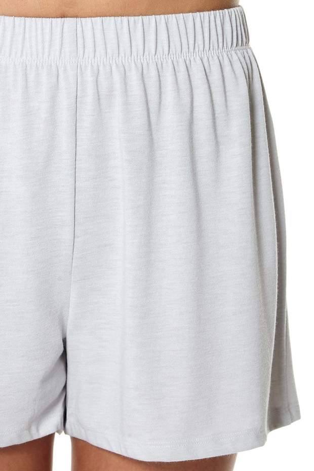 PJ Shorts in Silver