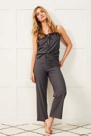Slate Drawstring Bottoms