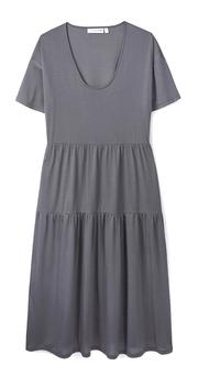 Stone Tiered Dress in 37.5® Technology Jersey
