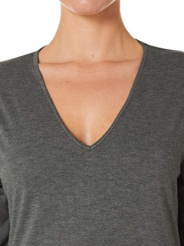 grey jersey dress