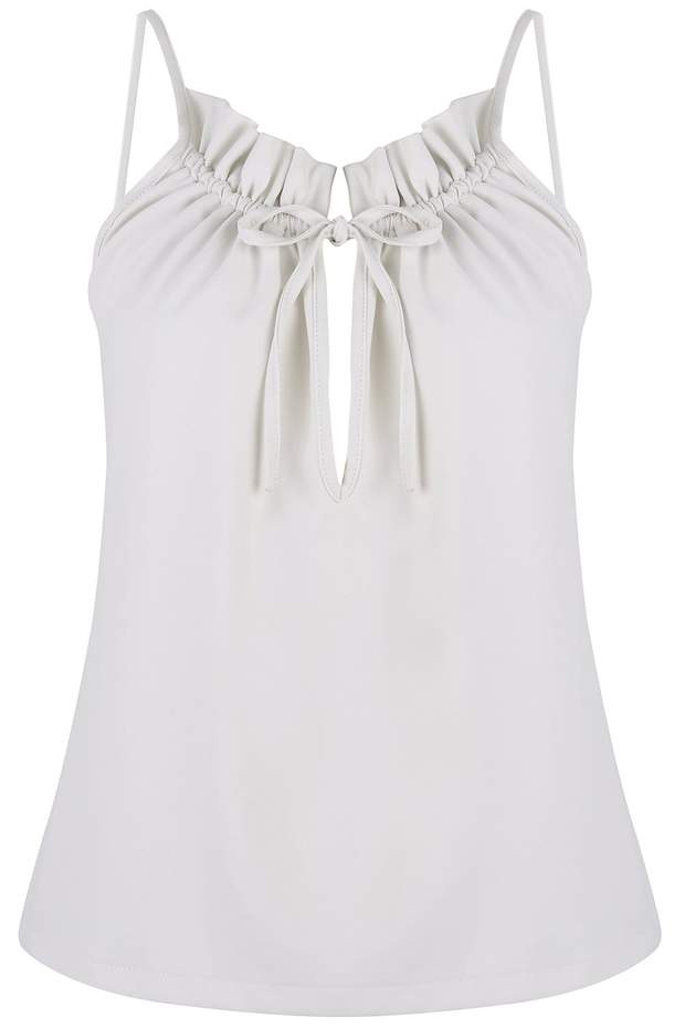 white pyjama top